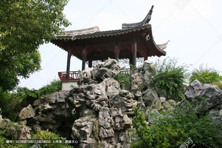 假山亭子